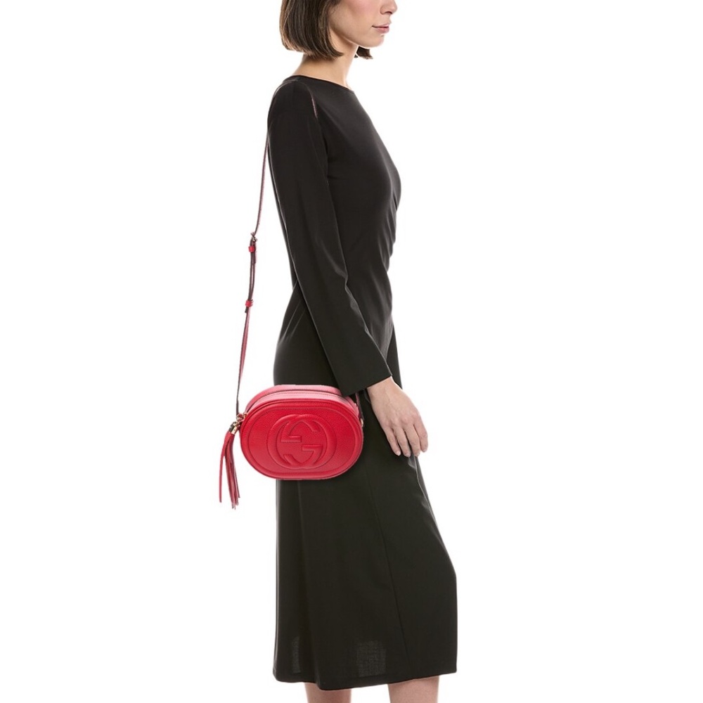 GUCCI Authentic Soho Leather Crossbody Tassel - EUC